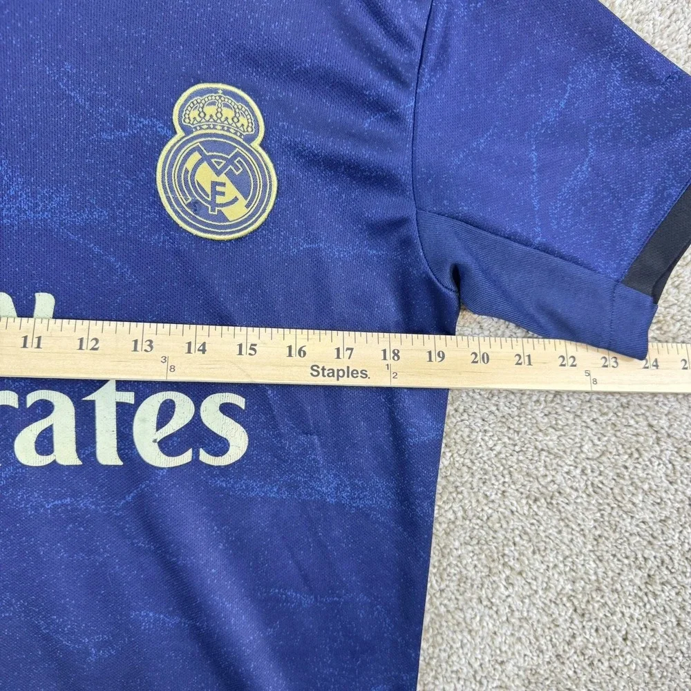Adidas Real Madrid‎ Jersey Mens Medium Blue 2019-20 Away Climalite FIFA Patch